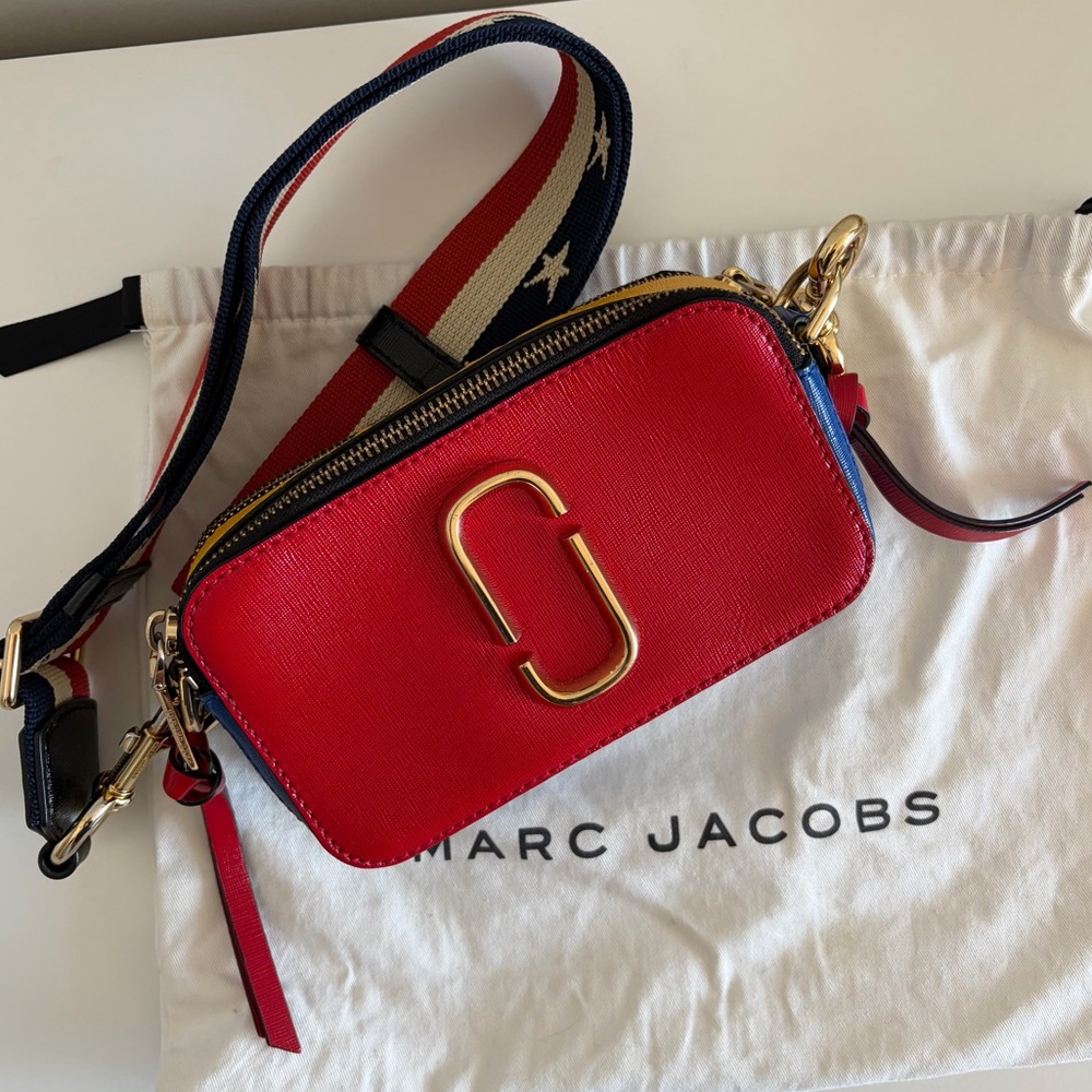 Marc Jacobs Multicolor Snapshot Crossbody Bag